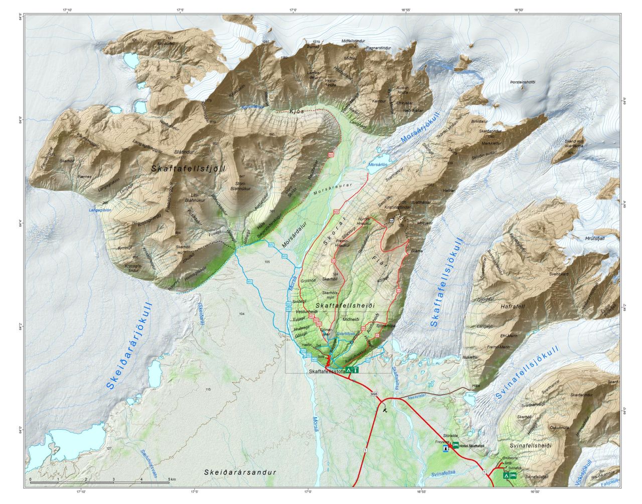 Skaftafell in Winter | Icelandic Mountain Guides