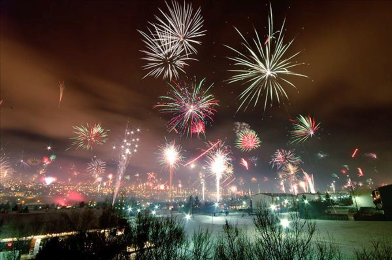 Fireworks in Reykjavík